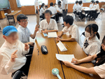 Explorer Course welcomes Nagoya School for the Visually Impaired (愛知県立名古屋盲学校)