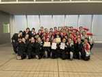 ダンスドリル選手権大会 2部門で全国大会出場を決める!